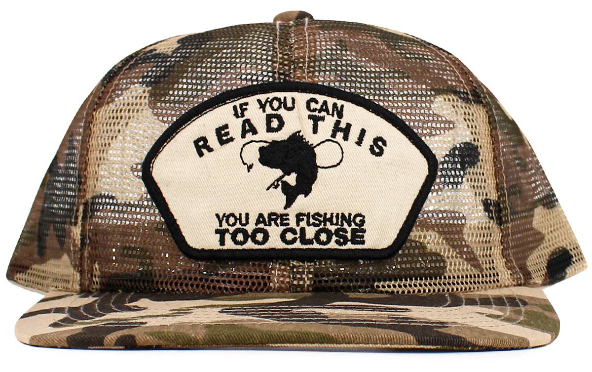Fishing Mesh Vintage Ballcap