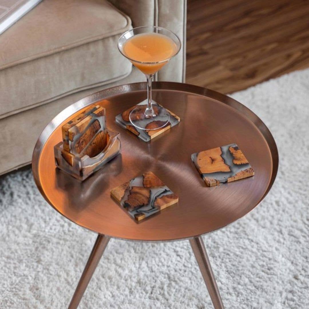 Avocrafts Handcrafted Cedar Coasters