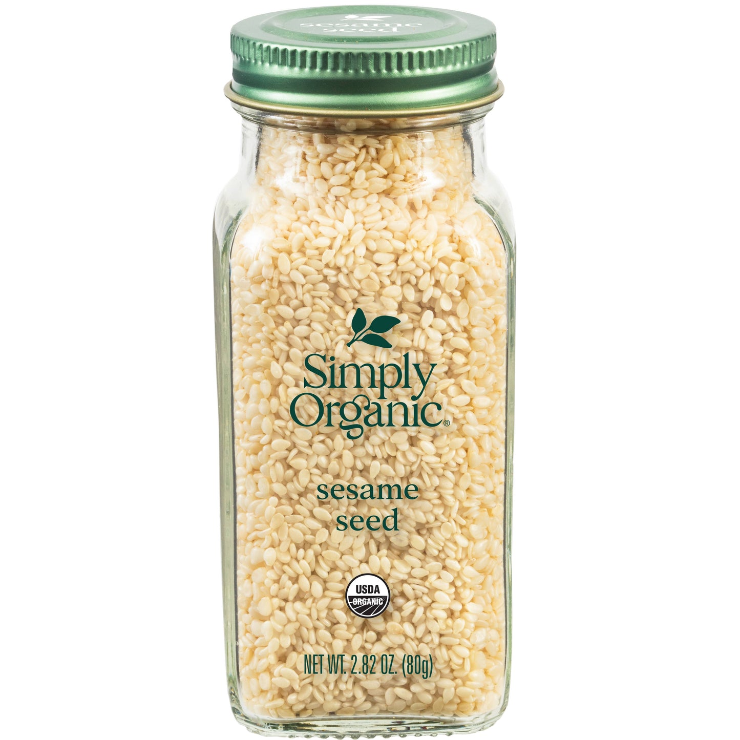 Pure White Sesame Seed, Certified Organic, Kosher 2.82 Oz