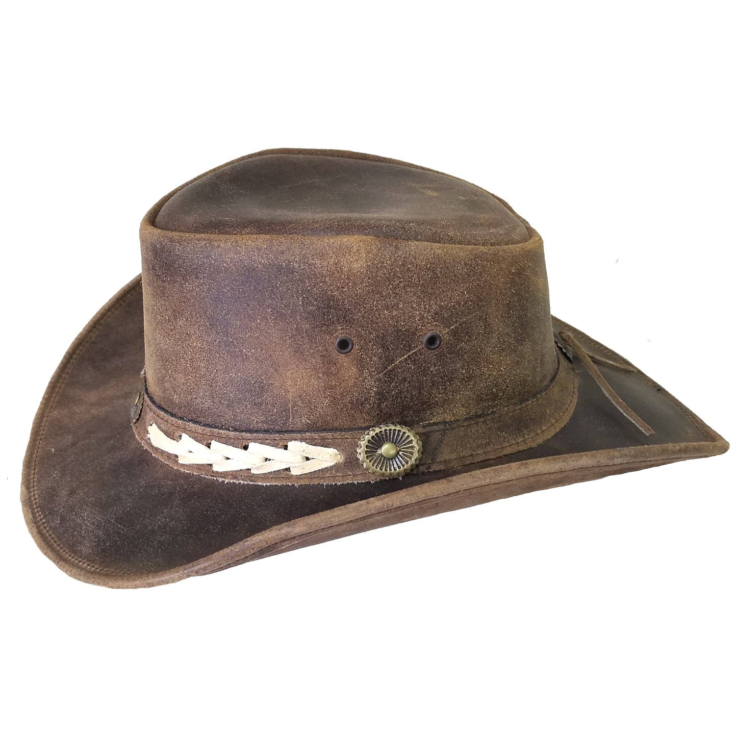 Outback Survival Gear - Broken Hill Old West Hat - Brown 23