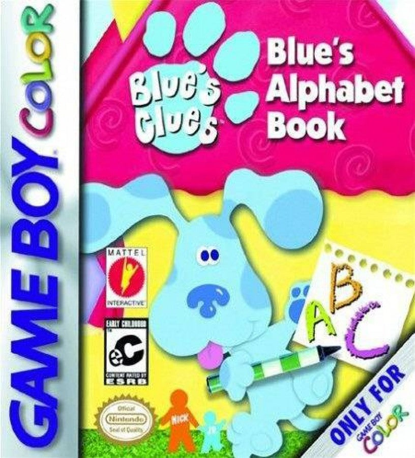 Blue's Clues: Blue's Alphabet Book – Game Boy Color (GBC)
