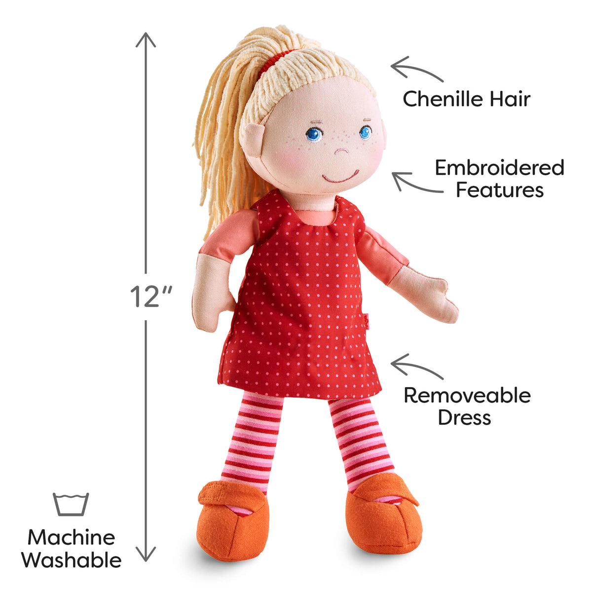 Annelie 12" Soft Doll
