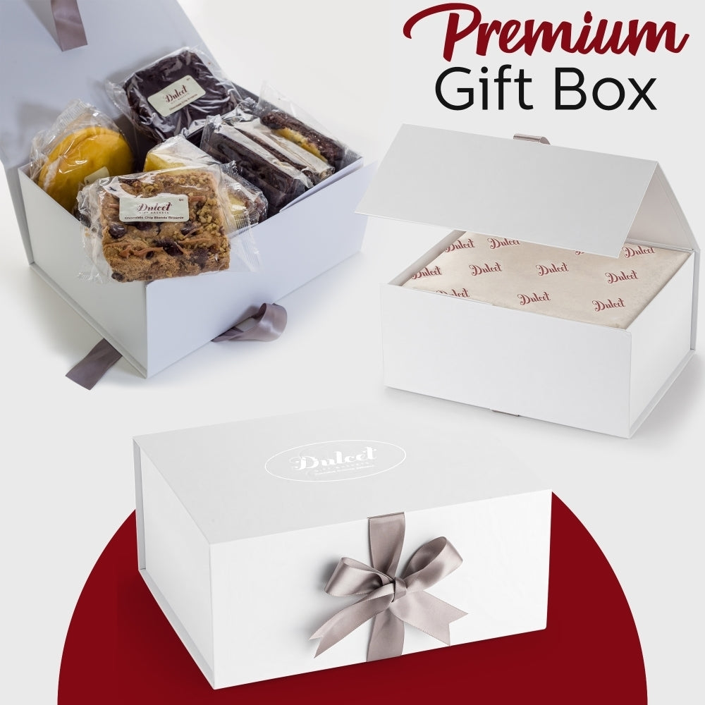 Elegant White Deluxe Gift Box