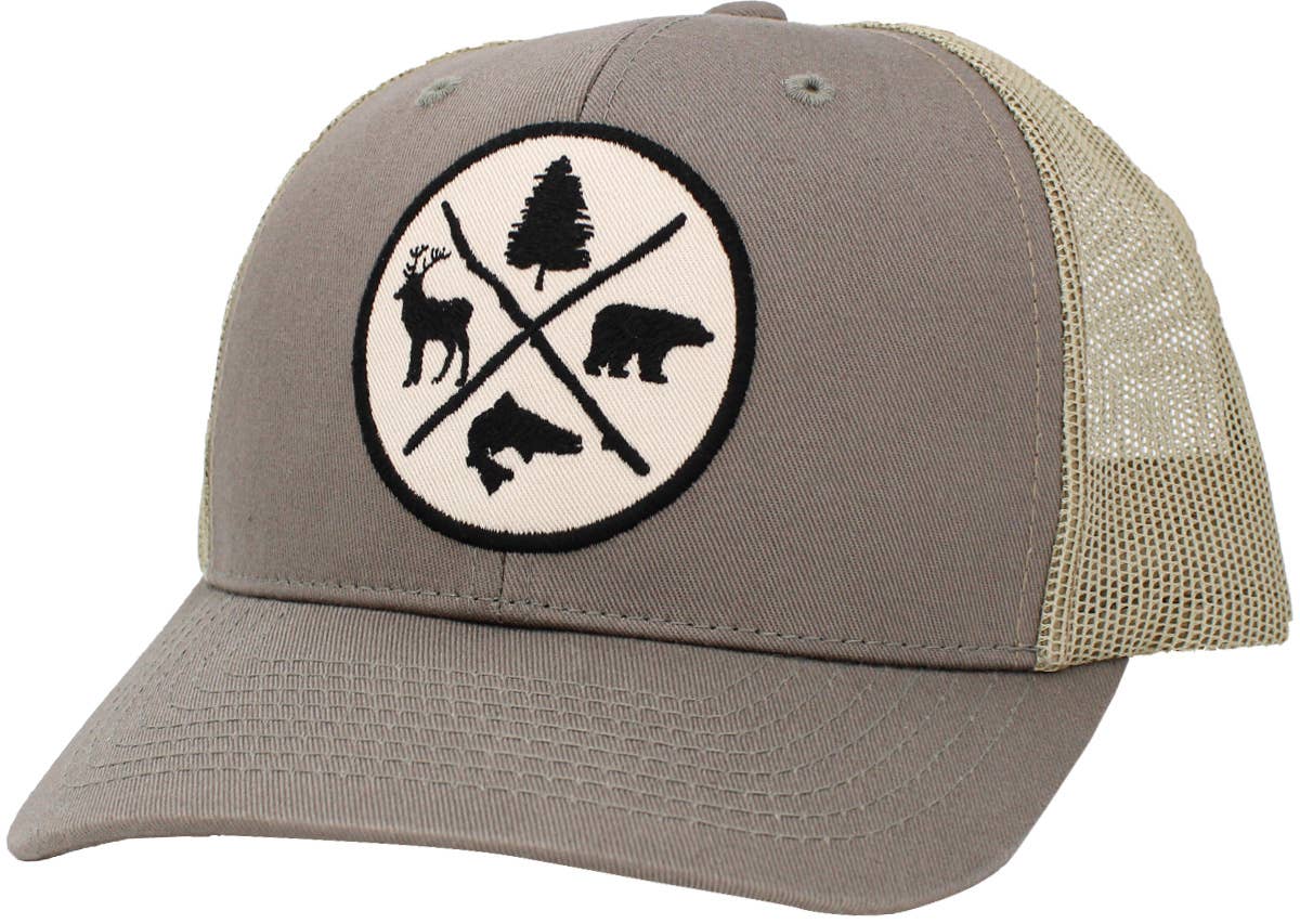 Outdoors Vintage Ballcap Meshback