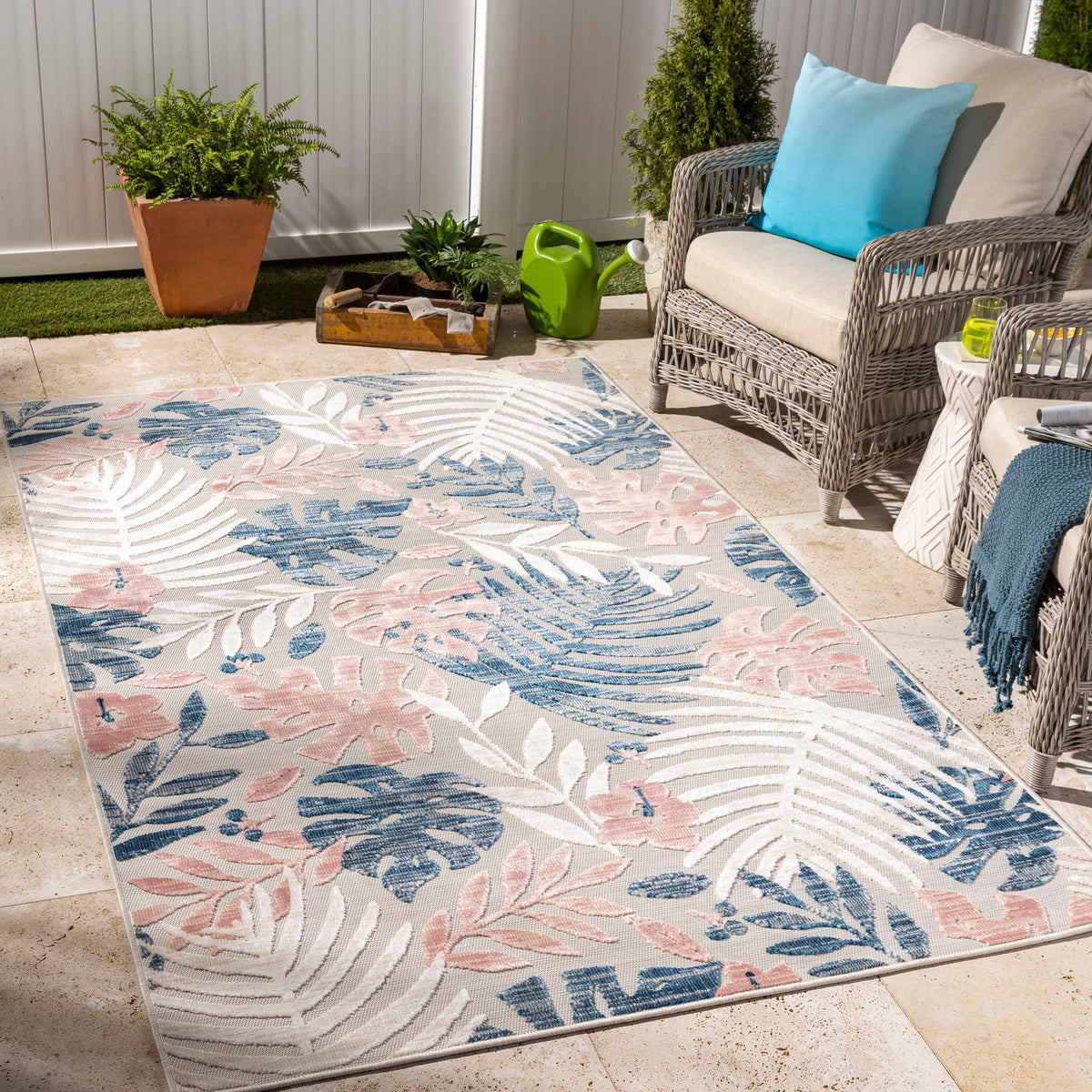 Ekin Outdoor Area Rug - Clearance