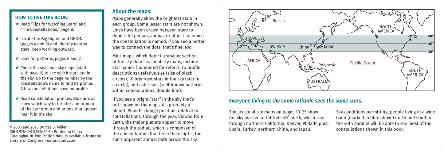 Constellation Finder – 2nd Edition | Illustrated Night Sky Guide for Stargazers
