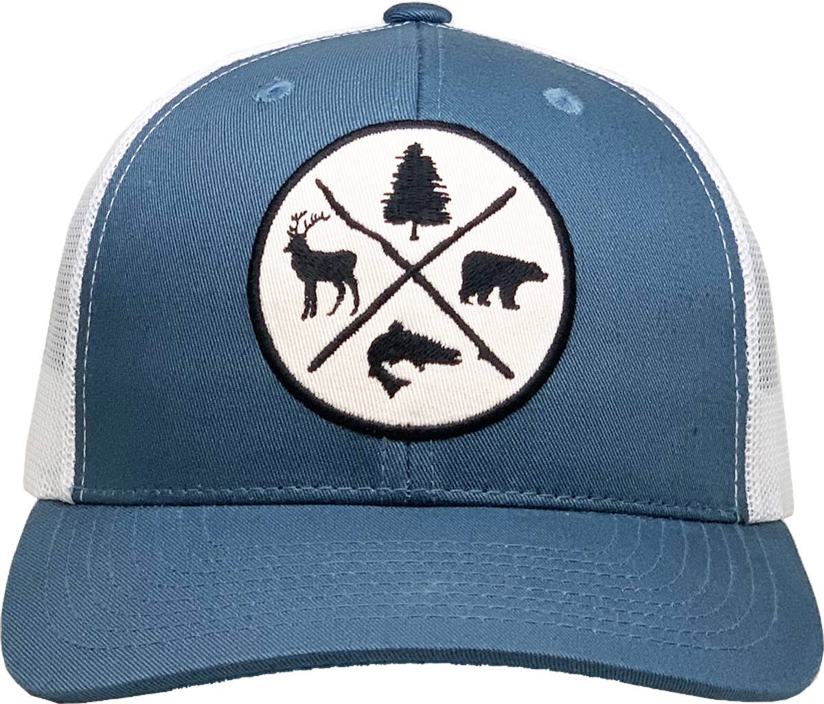 Outdoors Vintage Ballcap Meshback