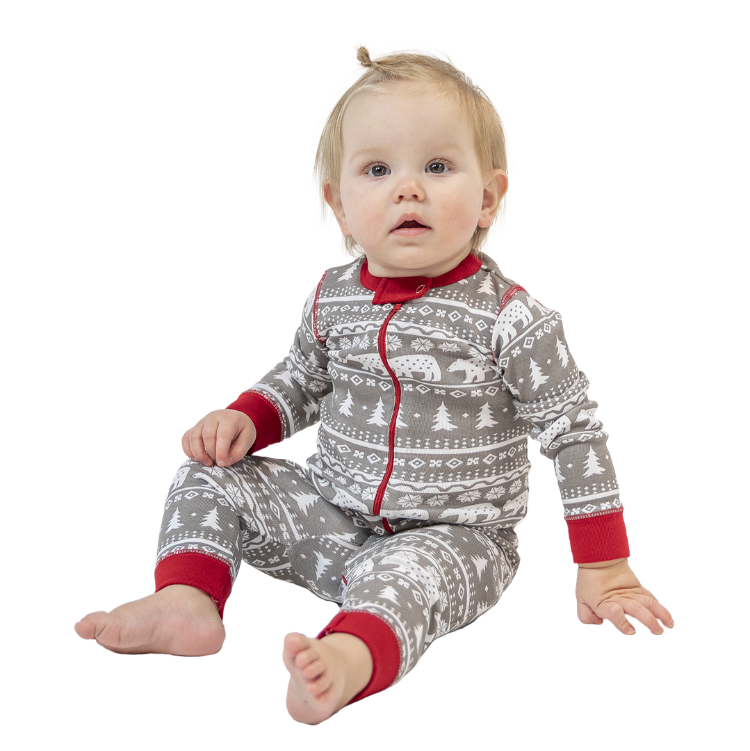 Nordic Bear Union Suit -