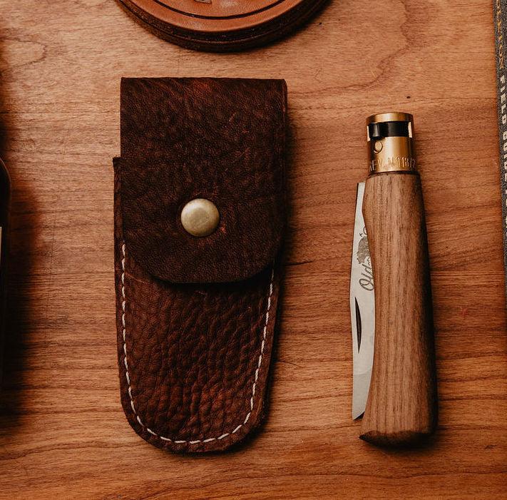 Leather Knife Sheath - USA Made