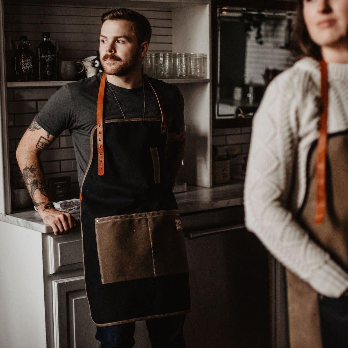 Waxed Canvas Apron - USA Made