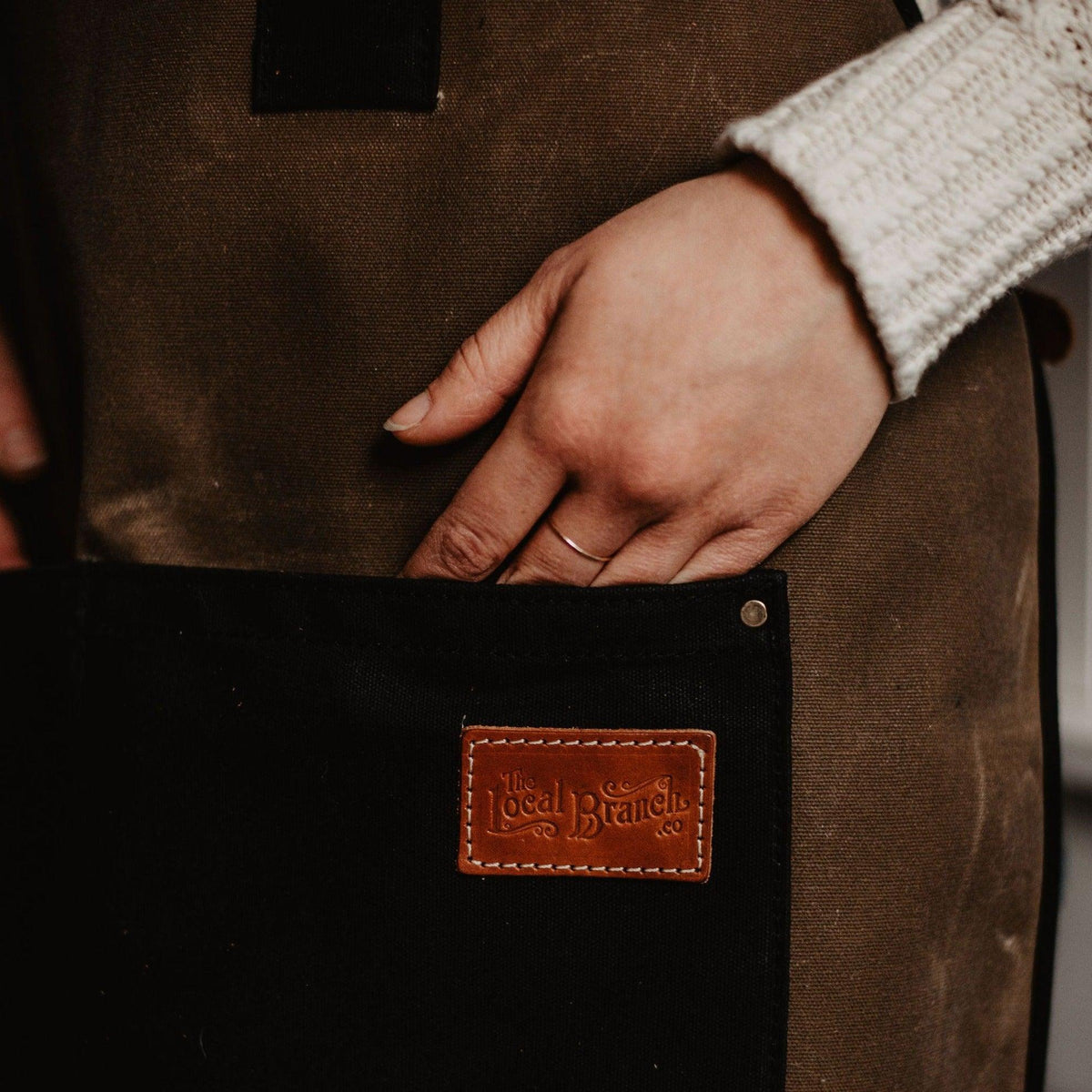 Waxed Canvas Apron - USA Made