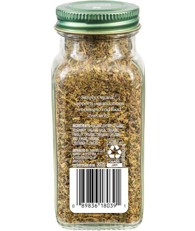 Herbes De Provence, Certified Organic, Kosher, 1.00 Oz
