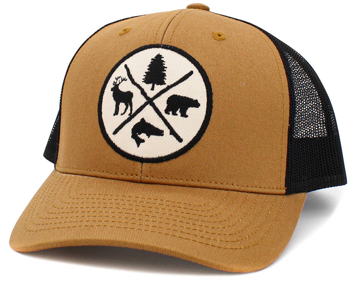 Outdoors Vintage Ballcap Meshback