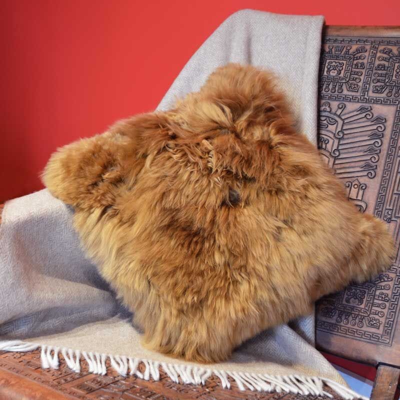 Fur Alpaca Pillow Case 16x16"