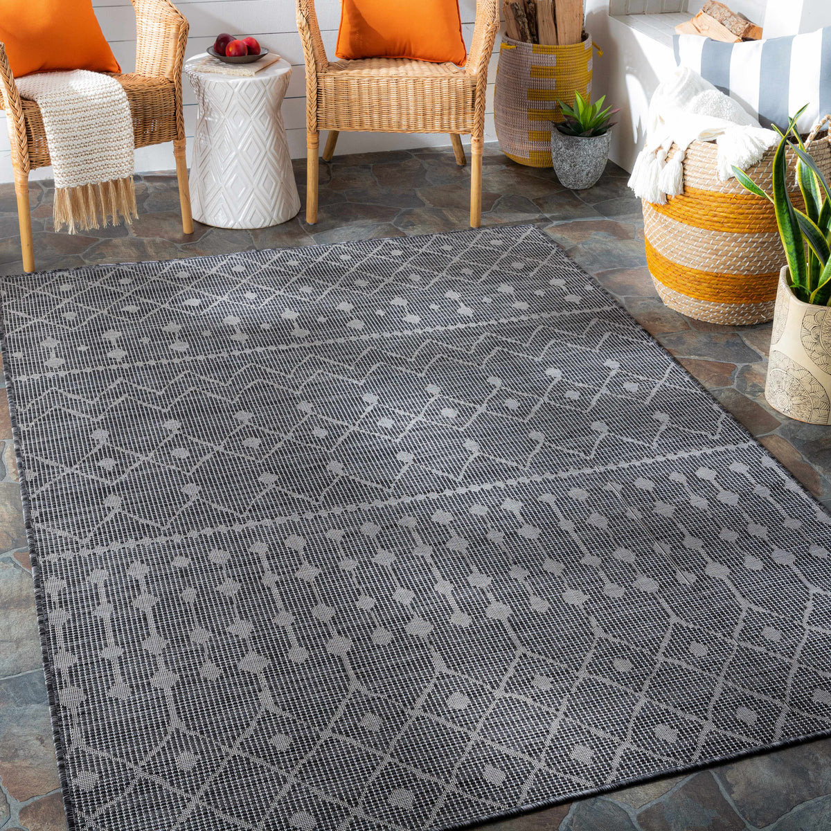 Hamel Flatweave Outdoor Area Carpet - Clearance