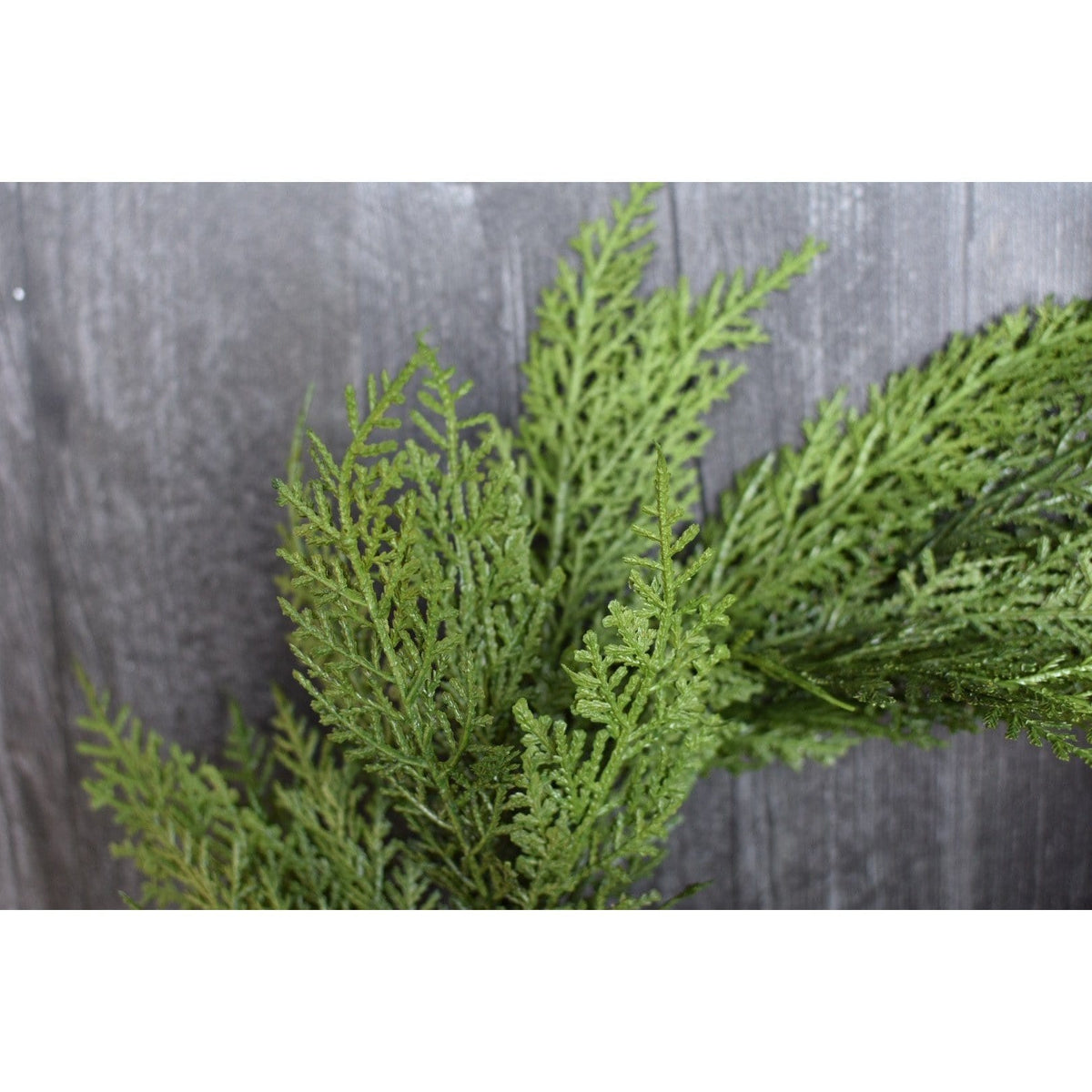 12" Faux Cedar Wreath CW1 — seasonal door wreath for welcoming home decor online gift shop find