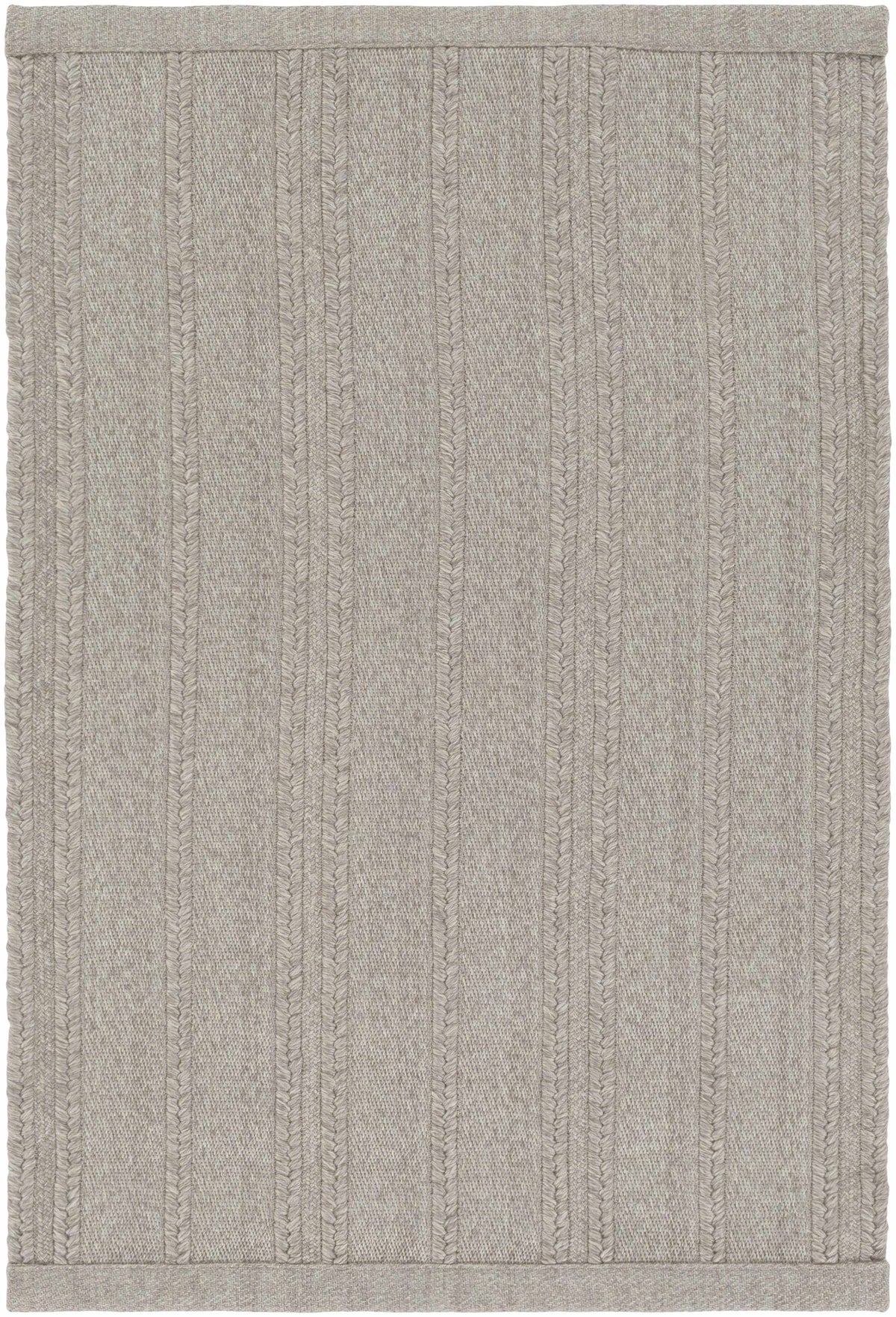 Kempston Gray Hand Woven Outdoor Rug - Clearance