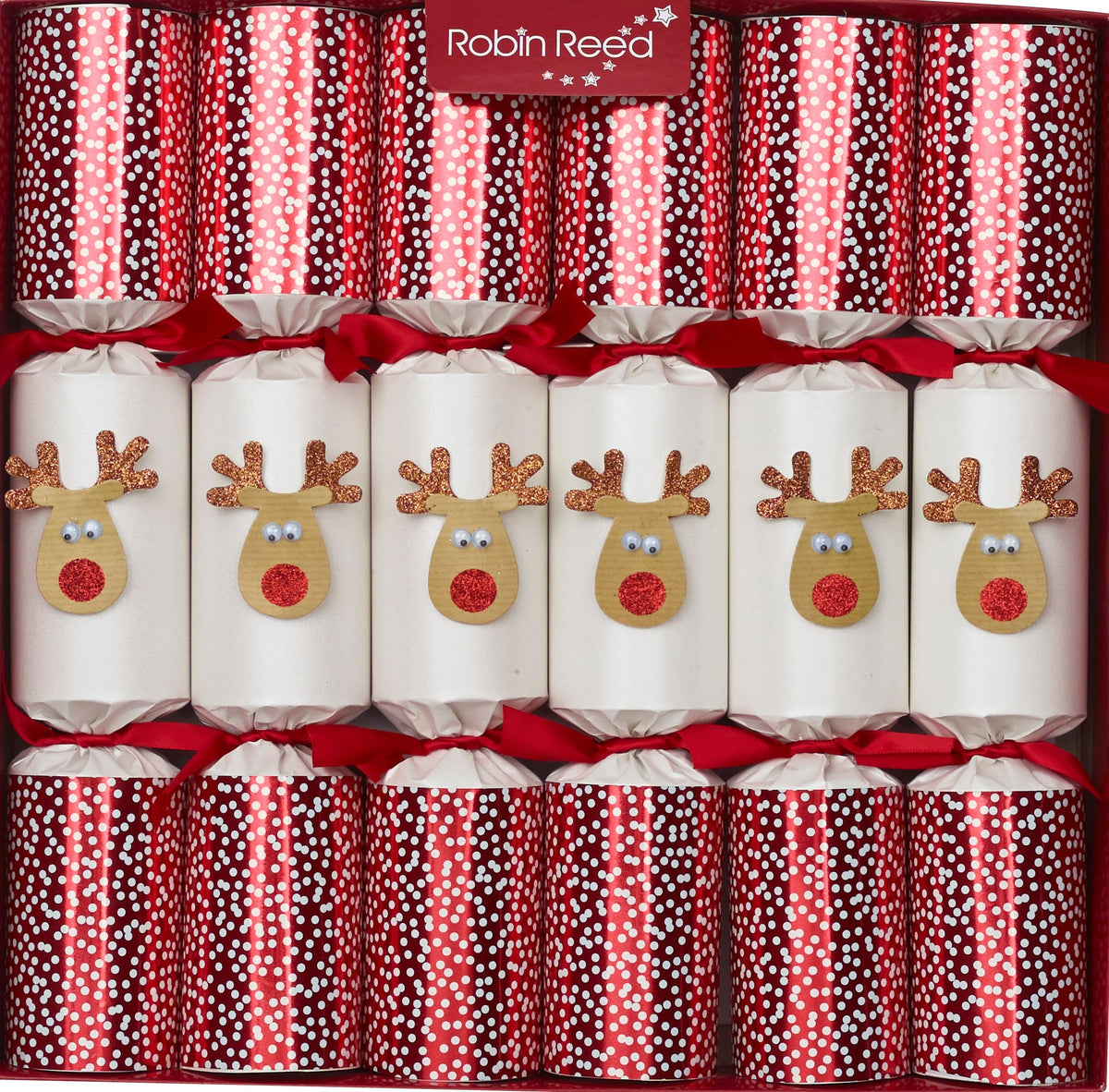 Racing Reindeer Party Crackers
