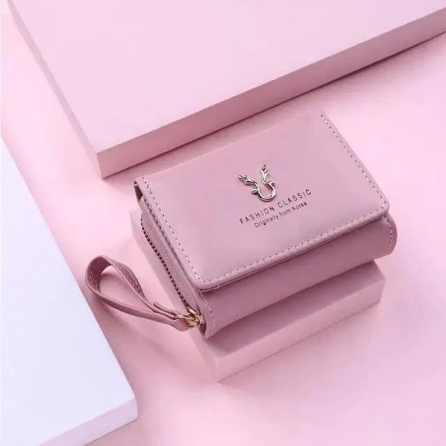 New Elegant Women's Wallet, Coin Purse For Woman And Girls Nice Card Holder Small Ladies Wallet Female Clutch