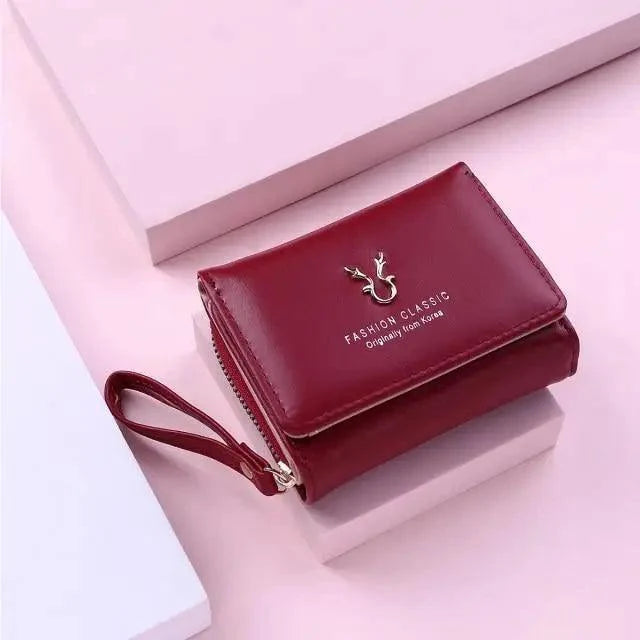 New Elegant Women's Wallet, Coin Purse For Woman And Girls Nice Card Holder Small Ladies Wallet Female Clutch