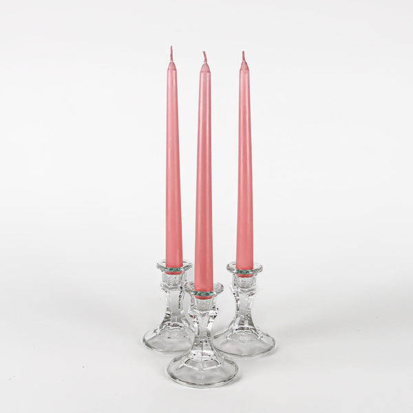 Taper Candle Pink 10 inch
