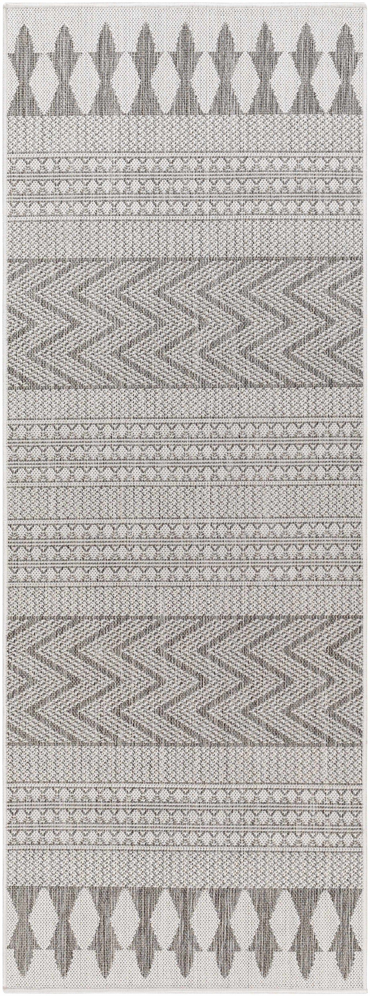 Asif Gray Outdoor Area Rug - Clearance