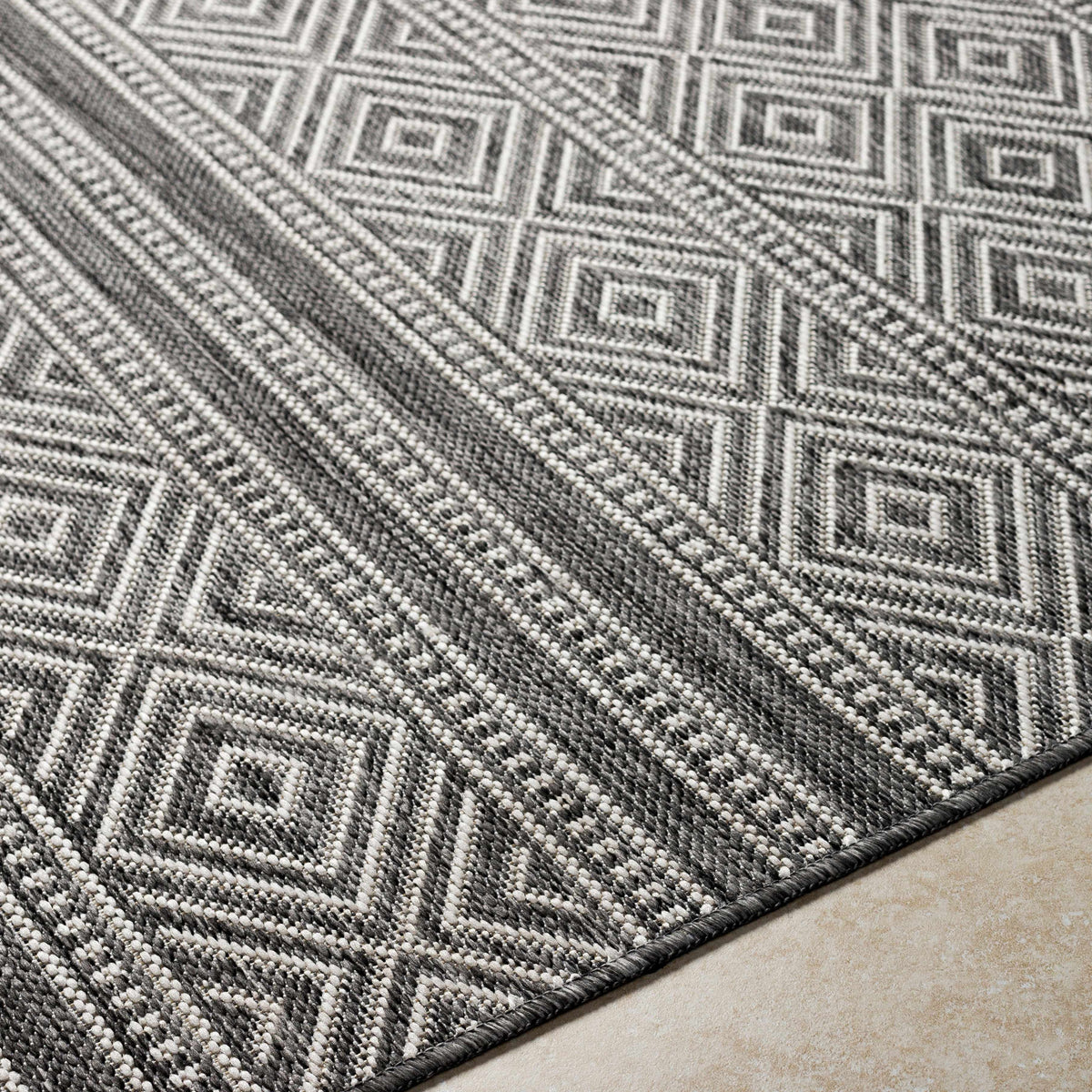 Cyan Outdoor Area Rug - Clearance