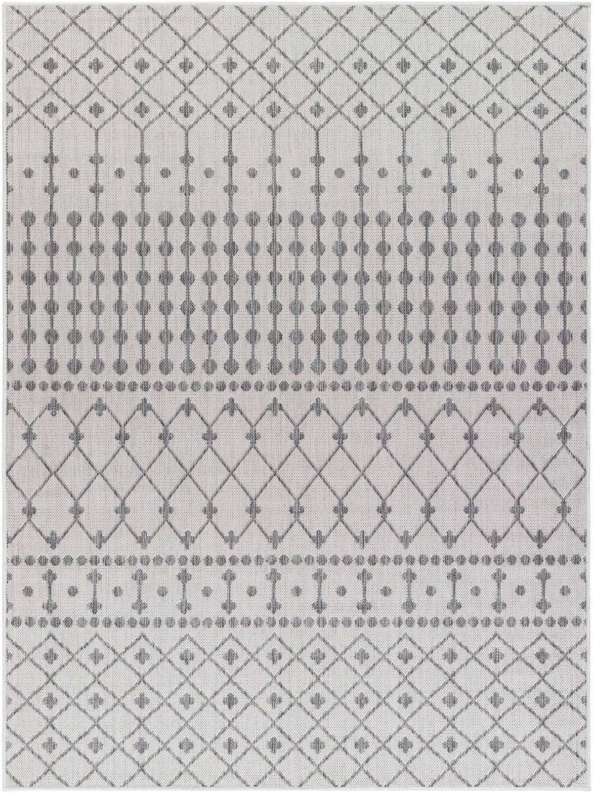 Lali Light Gray Outdoor Area Rug - Clearance