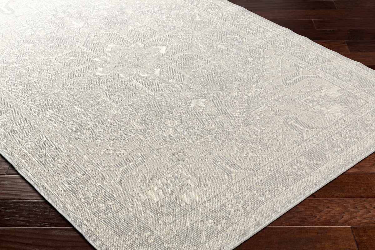 Cohen Cream Outdoor Area Rug - Clearance