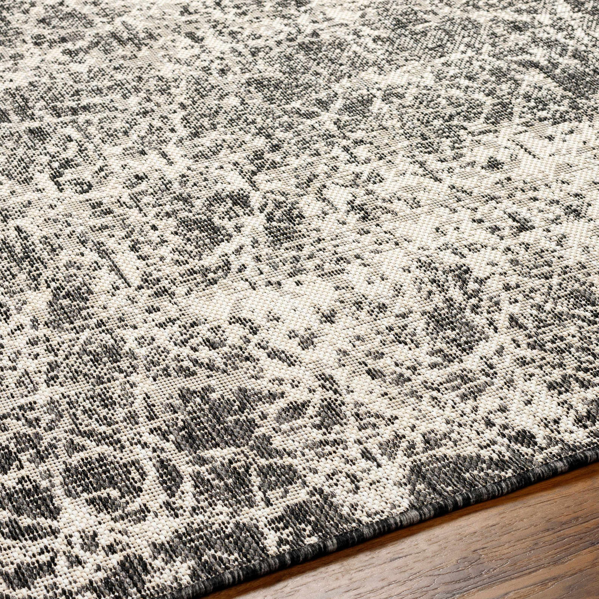 Katz Gray Outdoor Area Rug - Clearance