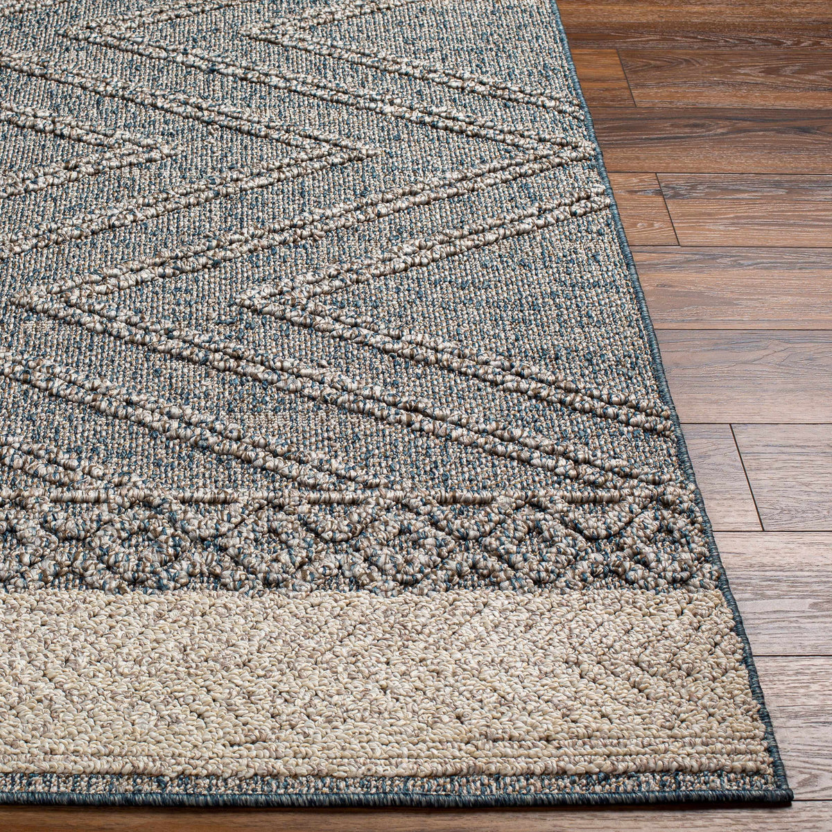 Blue Areli Outdoor Area Rug - Clearance