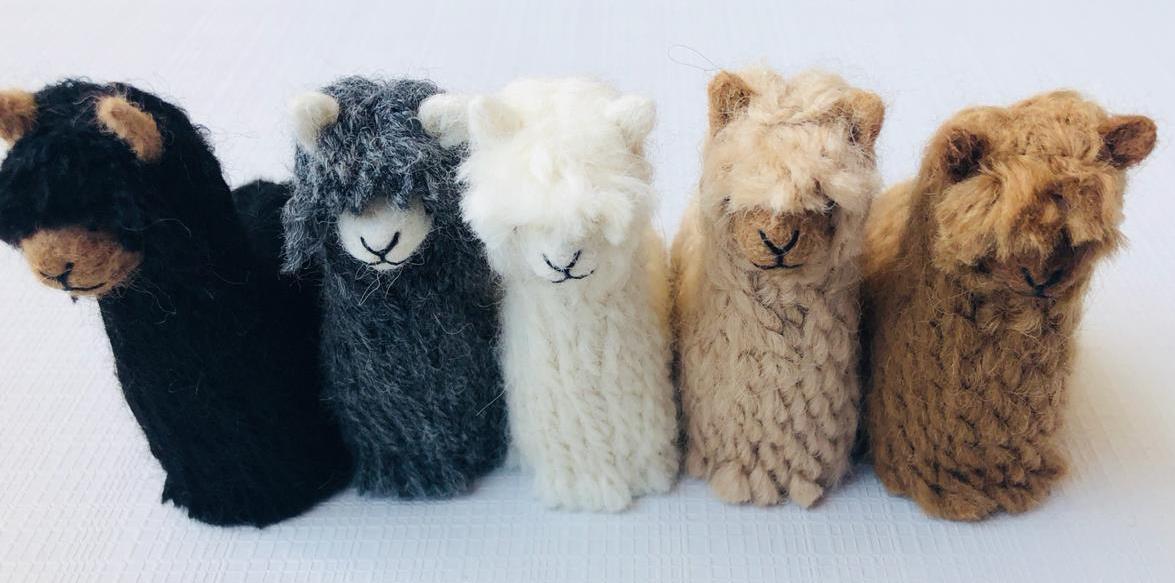 Suri Alpacadorable Hand Made Baby Alpaca Ornaments — festive tree ornament for seasonal Christmas decorating