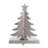 Polished Christmas Tree Stocking Hanger, decorative Christmas stocking for mantel or wall display