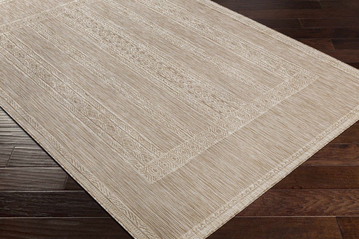 Unidos Beige Outdoor Area Rug - Clearance
