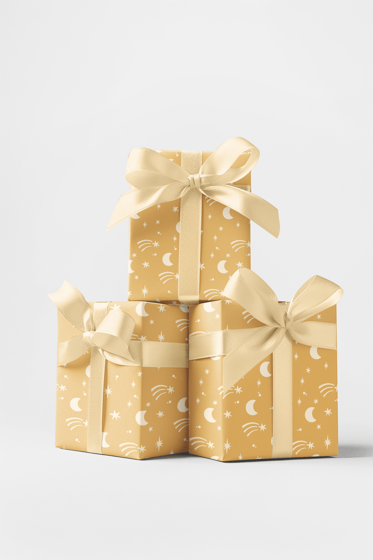 Ochre Orbit — decorative home accent and gift idea seasonal decorating choice