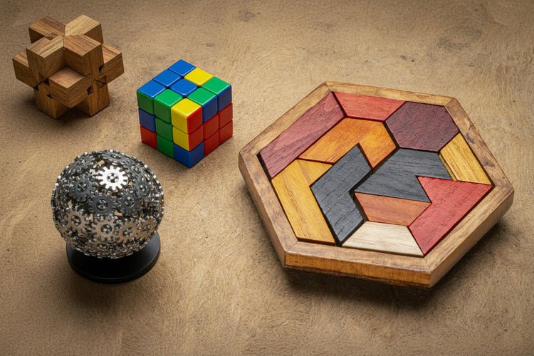 3D Brain Teasers & Logic Puzzles
