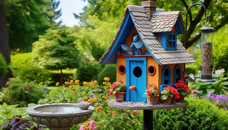 Bird Feeders, Birdhouses & Bird Baths