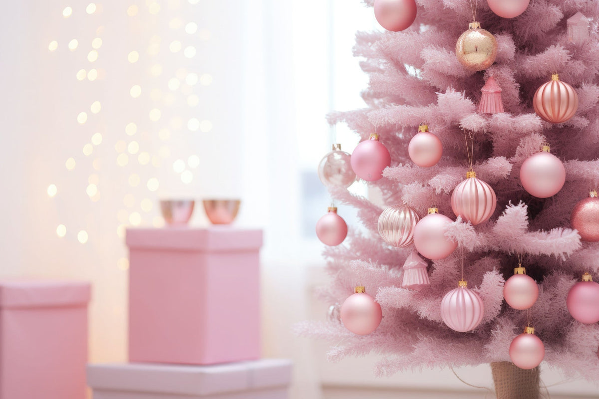 Pink Christmas Trees