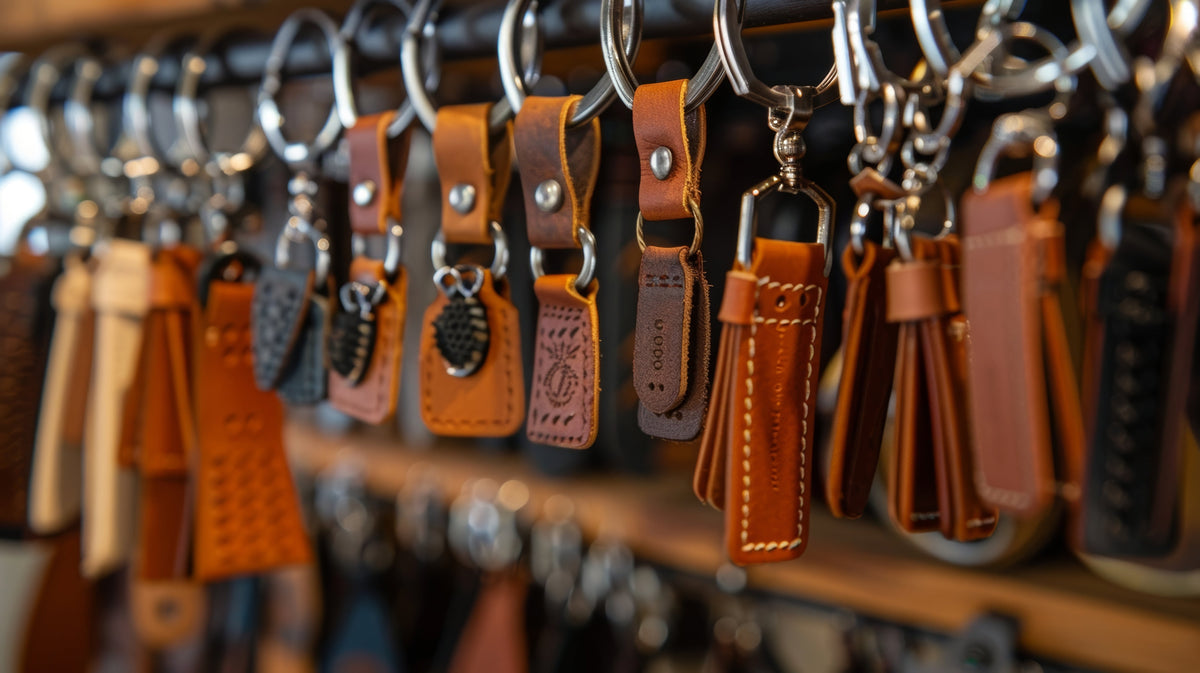 Keychains and small accessories for everyday use and easy gifting