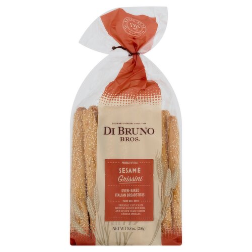 Sesame Grissini Breadsticks