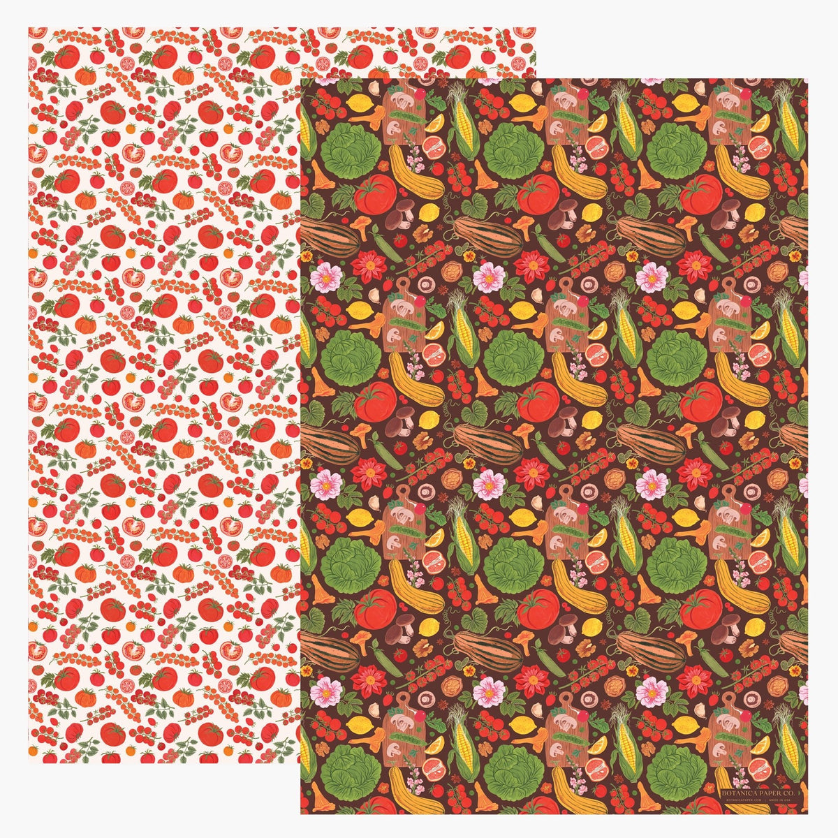 HEIRLOOM GARDEN | Double Sided Wrapping Paper