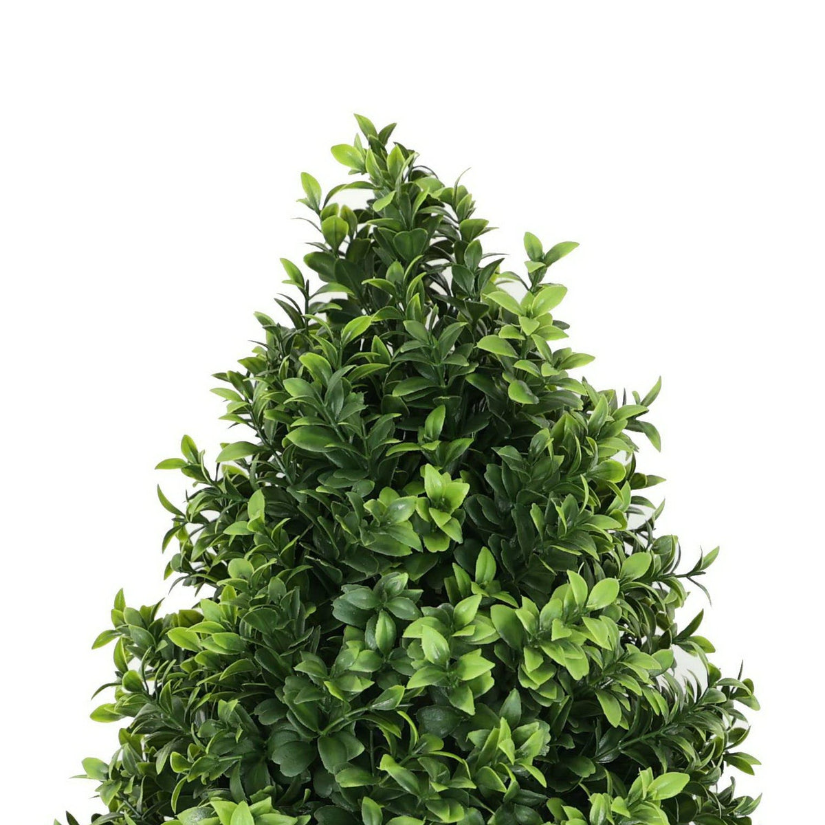 Boxwood Topiary Shrub with Ground Spike 22in – UV Resistant