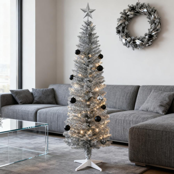 Slim Xmas Tree - Artificial Pencil Christmas Tree, artificial Christmas tree for festive holiday home decor from Cedar & Spice Gifts