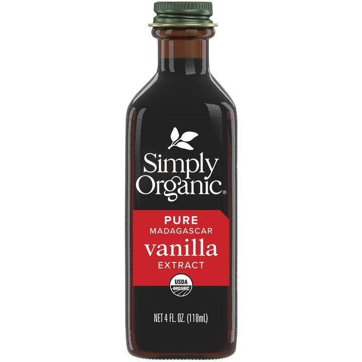 Pure Madagascar Vanilla Extract, Certified Organic, 4 Fl Oz