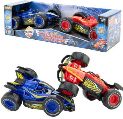 2 Pack Battery Operated Cyclone Racers.
