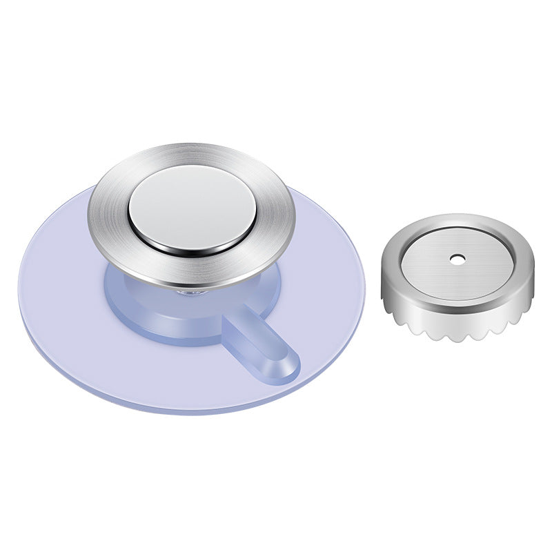 Stainless Steel Magnetic Soap Holder No Trace Paste Soap Holder in Toilet Soap Box Drain Rack Bathroom Shelf