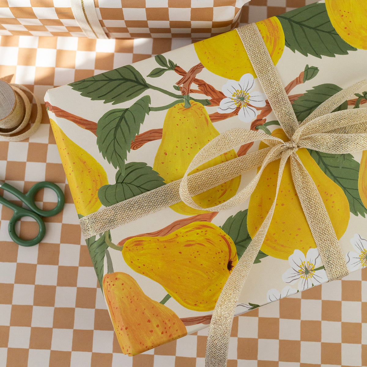 PEAR ORCHARD | Double Sided Wrapping Paper