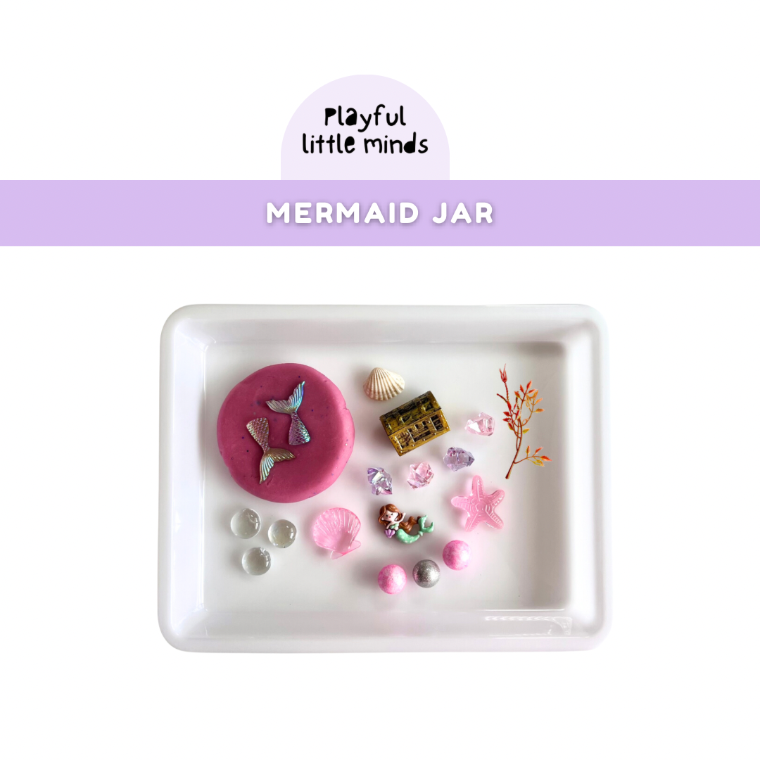 Enchanting Mermaid Playdough Sensory Kit