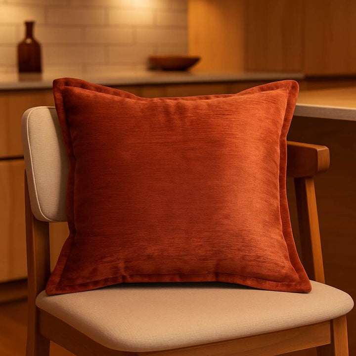 Homey COZY Velvet Throw Pillow – Rose, soft decorative cushion for living room
