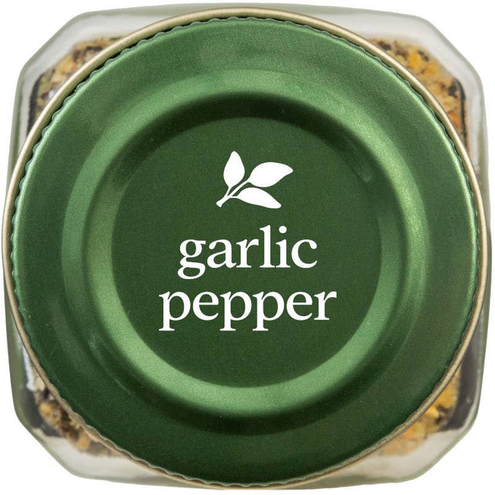 Garlic Pepper, Certified Organic, Kosher, 3.73 Oz